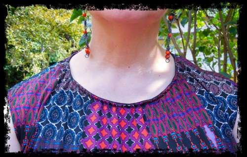 Nice dress!  Thanks, I made it!!