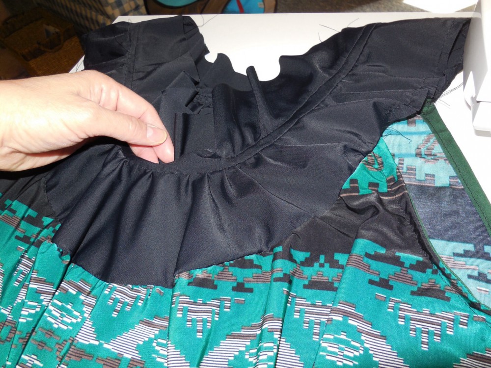 Sew the right sides together!