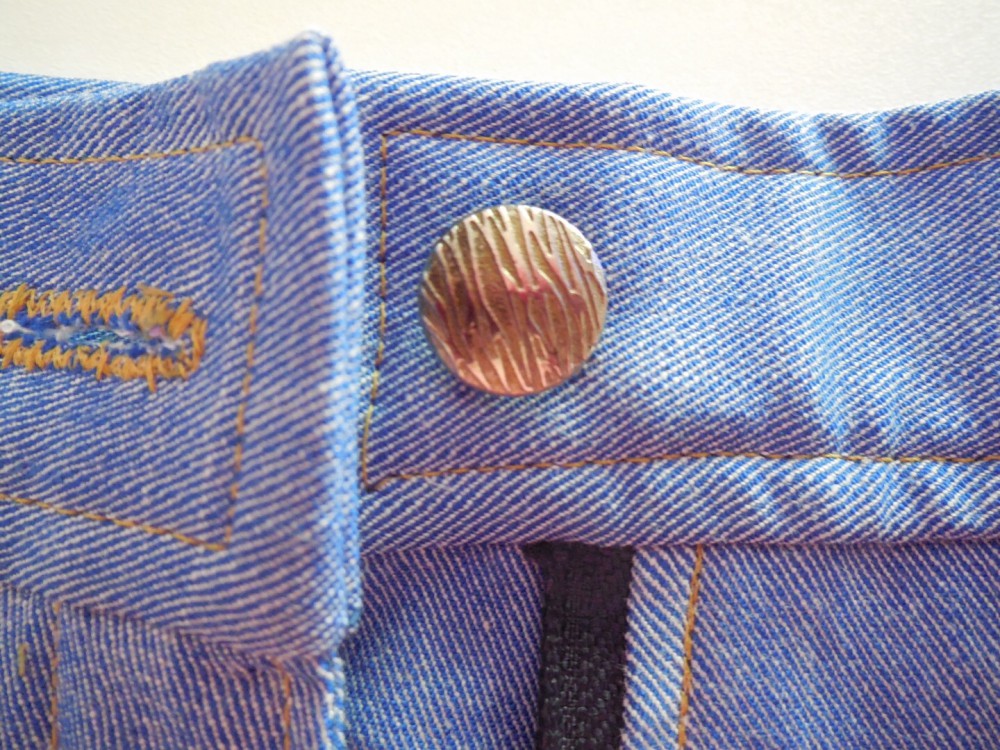 The Button that took three days to sew on…