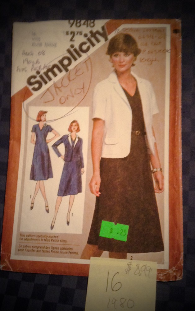 1980 - would have to find a nice fabric for this one too!