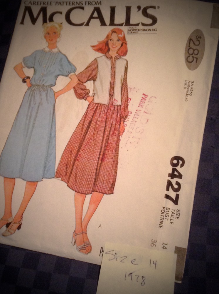 1978 - a little plain for me.  Would have to be short sleeves too and a nice fabric.