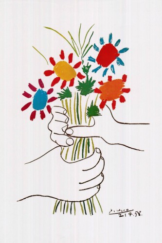 Picasso’s flowers.