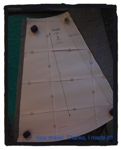 More on my denim skirt…