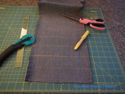 Nice dress! Thanks, I made it!!