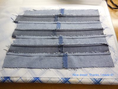 Nice dress! Thanks, I made it!!