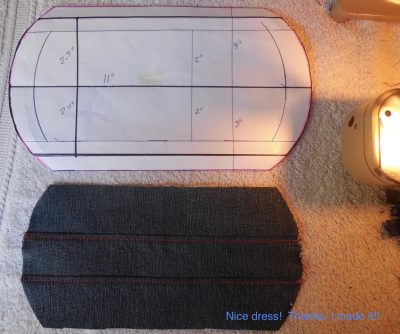 Nice dress! Thanks, I made it!!