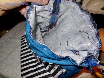 Nice dress! Thanks, I made it!!