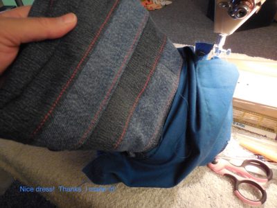 Nice dress! Thanks, I made it!!