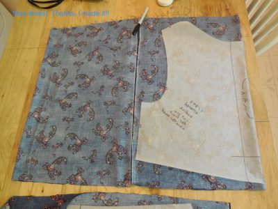 Nice dress! Thanks, I made it!!