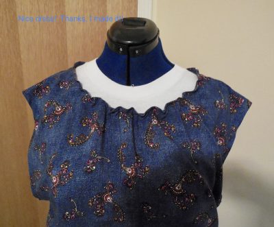 Nice dress! Thanks, I made it!!