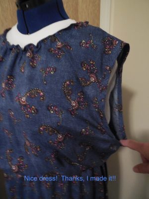 Nice dress! Thanks, I made it!!