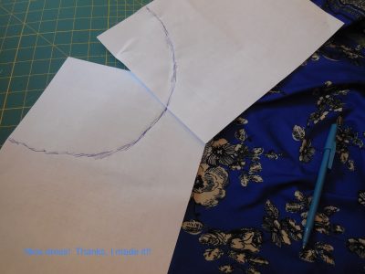 Nice dress! Thanks, I made it!!