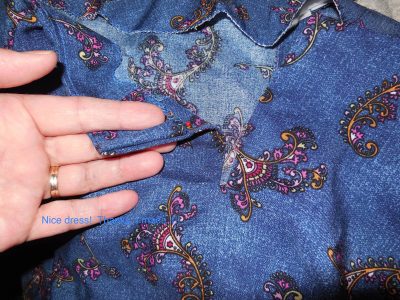 Nice dress! Thanks, I made it!!