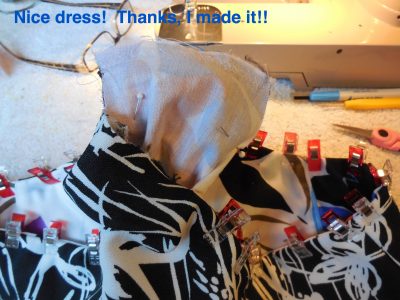 Nice dress! Thanks, I made it!!