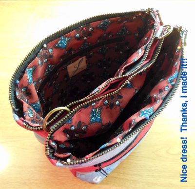 Nice dress!  Thanks, I made it!!