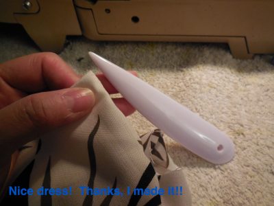 Nice dress! Thanks, I made it!!