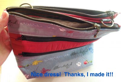 Nice dress!  Thanks, I made it!!