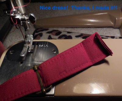 Nice dress!  Thanks, I made it!!