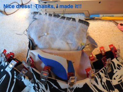 Nice dress! Thanks, I made it!!