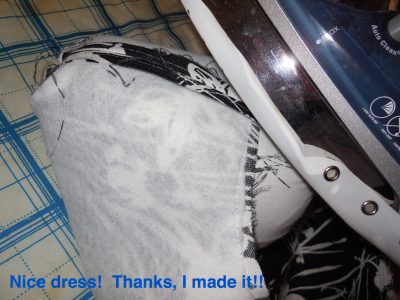 Nice dress! Thanks, I made it!!