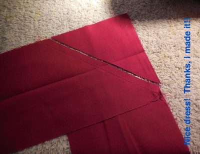 Nice dress!  Thanks, I made it!!