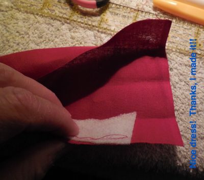 Nice dress!  Thanks, I made it!!