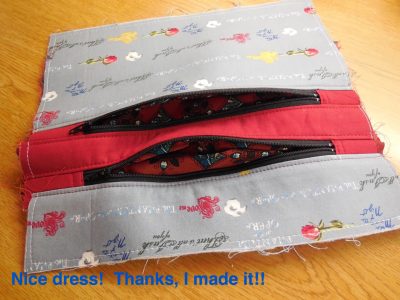 Nice dress!  Thanks, I made it!!