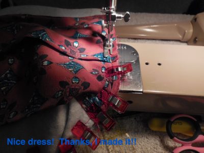 Nice dress!  Thanks, I made it!!