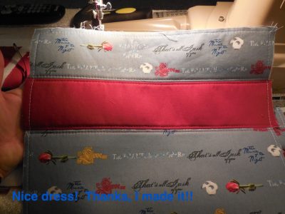 Nice dress!  Thanks, I made it!!