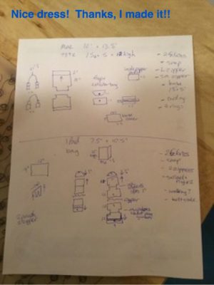 Nice dress!  Thanks, I made it!!