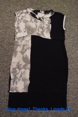 Nice dress!  Thanks, I made it!!