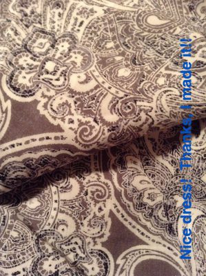 Nice dress!  Thanks, I made it!!