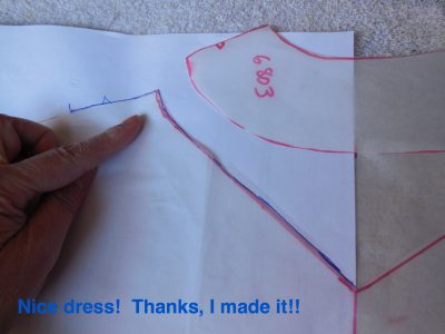 Nice dress!  Thanks, I made it!!