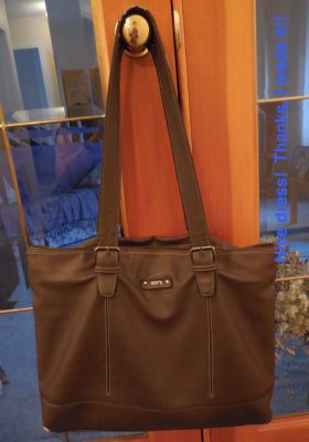 The “ins” and the “outs” of my new Tote bag … and a few lessons learned!