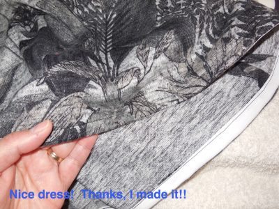 Nice dress!  Thanks, I made it!!