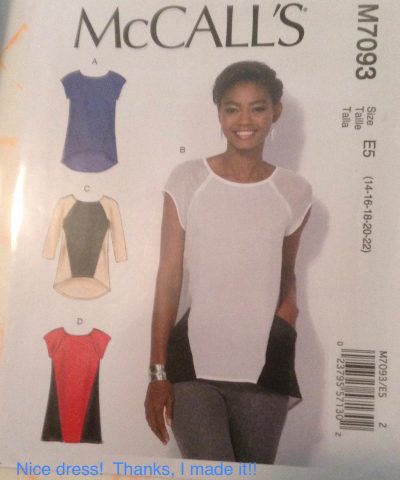 Nice dress!  Thanks, I made it!!