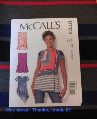 Nice dress!  Thanks, I made it!!