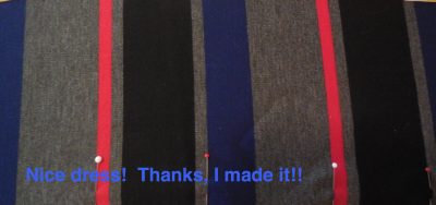 McCall’s M7323 – In Stripes!