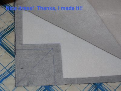 Nice dress!  Thanks, I made it!!