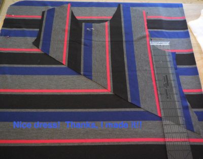 Nice dress!  Thanks, I made it!!