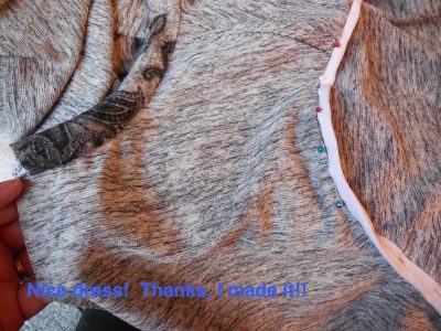 Nice dress!  Thanks, I made it!!