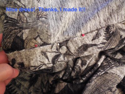 Nice dress!  Thanks, I made it!!