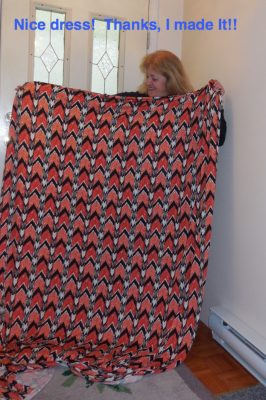 Nice dress!  Thanks, I made it!!