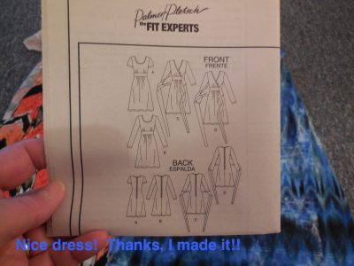 Nice dress!  Thanks, I made it!!