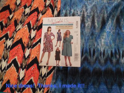 Nice dress!  Thanks, I made it!!