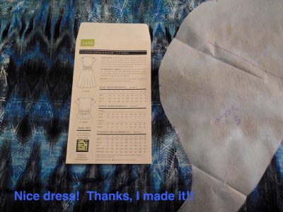 Nice dress!  Thanks, I made it!!