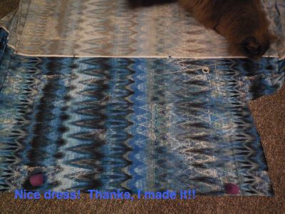 Nice dress!  Thanks, I made it!!