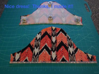 Nice dress!  Thanks, I made it!!