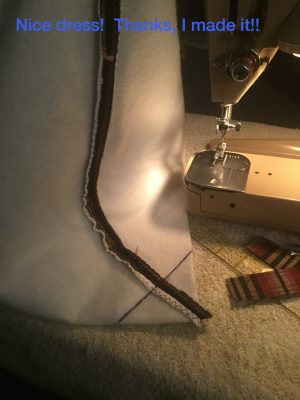 Nice dress!  Thanks, I made it!!