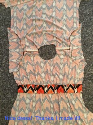 Nice dress!  Thanks, I made it!!